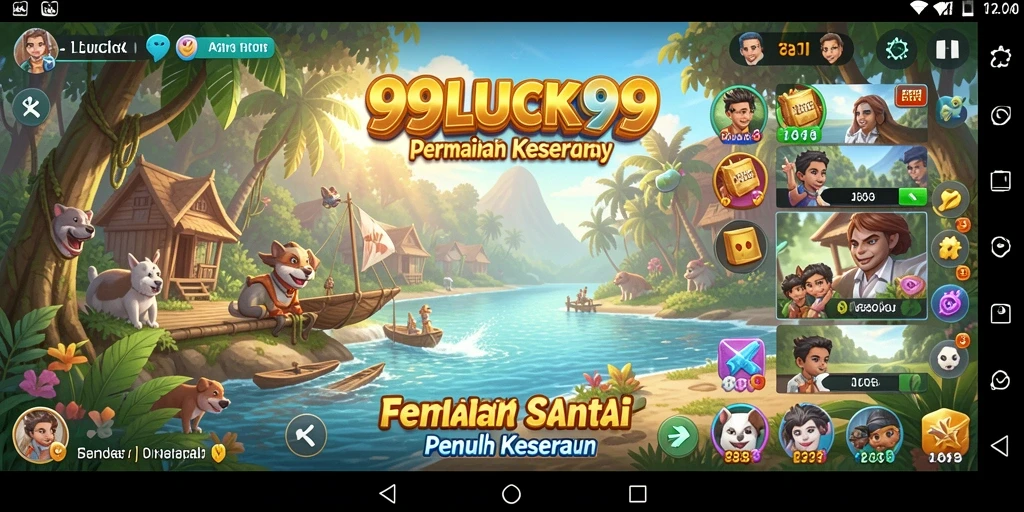 Tampilan gameplay 99LUCK99 yang menarik dan menyenangkan.