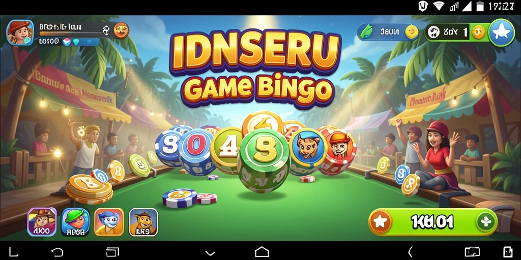 Tampilan gameplay IDNSERU yang seru dan interaktif.