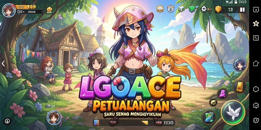 Gameplay menarik dengan karakter anime yang beragam dan grafis menakjubkan.