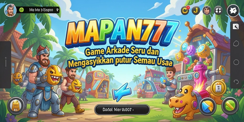 Tampilan vibrant dengan gameplay seru dalam MAPAN777.