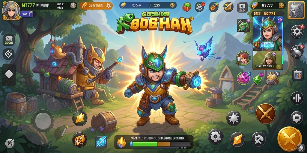Tampilan gameplay <strong>MT777</strong> yang menarik dan interaktif dalam permainan Idle.