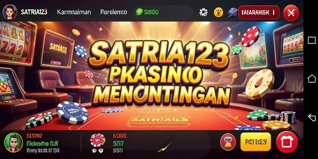 Screenshot SATRIA123 menampilkan gameplay Kasino yang menarik dan penuh aksi.
