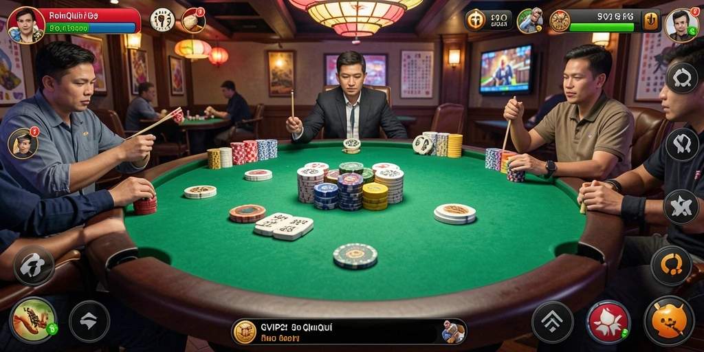 Tampilan gameplay QiuQiu SVIP2 yang menarik dan seru.